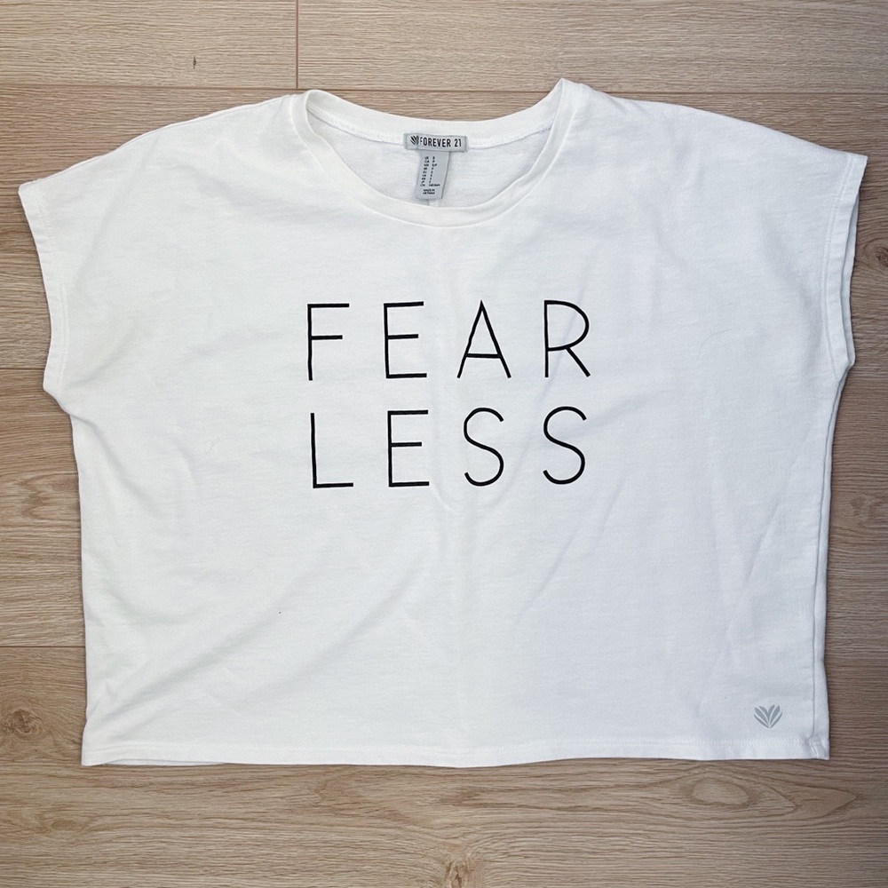 Fearless Workout Top - Forever 21 - White | Small